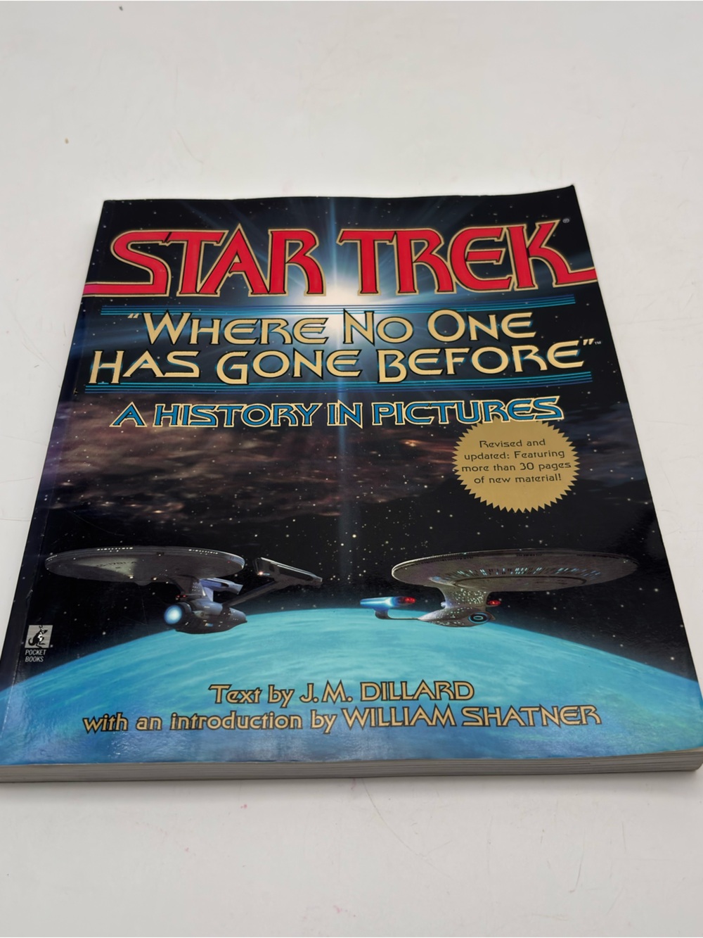 "Where No One Has Gone Before" - Illustrated Guide (black & blue)